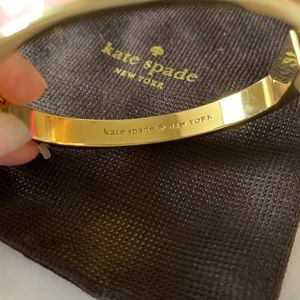 kate spade Jewelry - Kate Spade Pink and Gold Bangle Bracelet New kate spade Jewelry - Kate Spade Pink and Gold Bangle Bracelet New